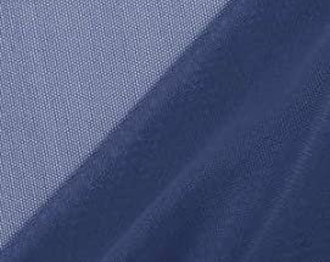 Navy Power Mesh Stretch Fabric 60" per yard