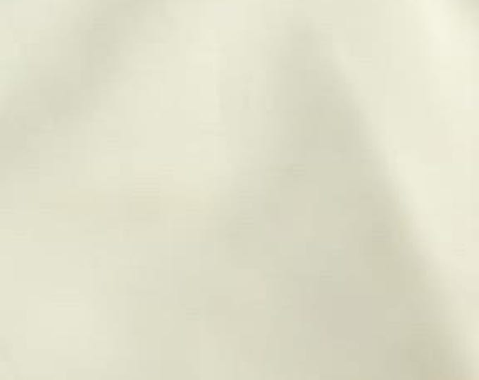 Ivory Solid poly cotton Broadcloth fabric 60 " wide