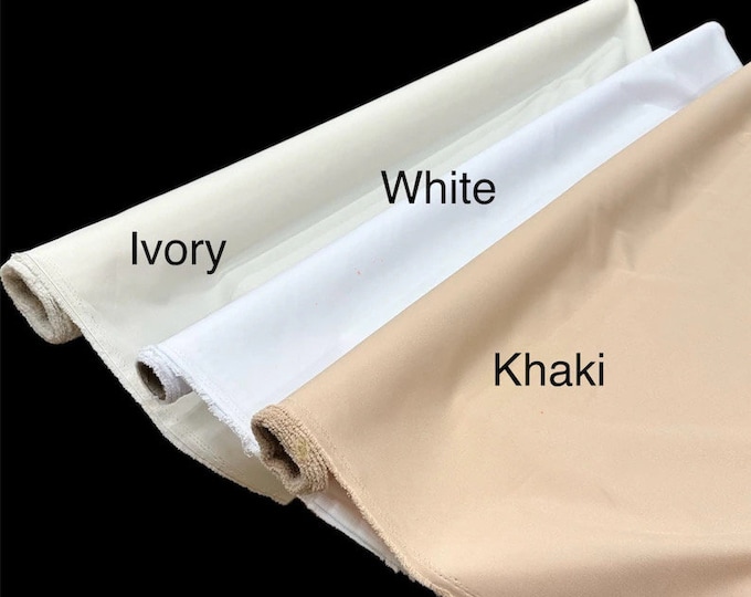 Canvas Solid Indoor outdoor Waterproof outdoor fabric 60" wide per yard