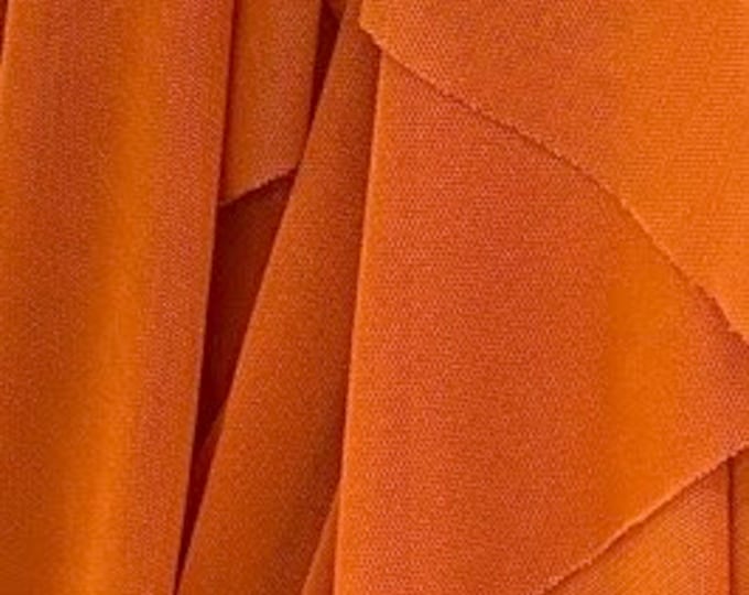 Rust Power Mesh nylon spandex Stretch Fabric 60" per yard