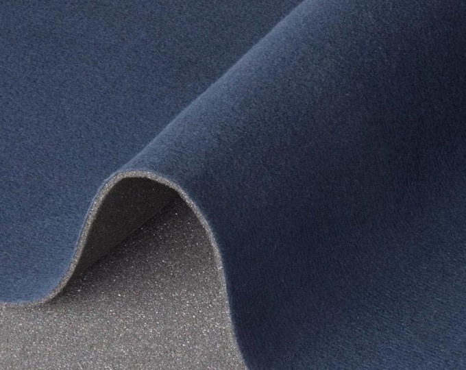 Foam Backed navy Auto Pro Headlining 3/16" Fabric by the yard 60" wide