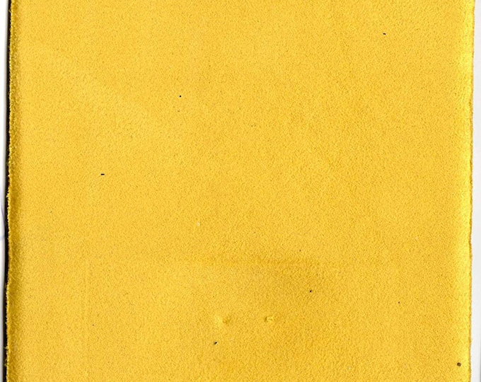 yellow Suede Headlining Foam Backed Fabric 60" Wide by the yard