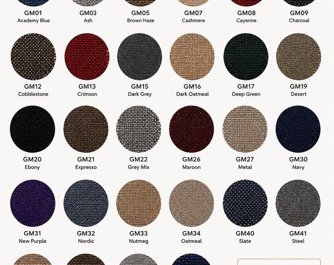 Gemini Tweed Upholstery Fabric by Yard, Polyolefin Woven, Automotive Marine RV Seat Material