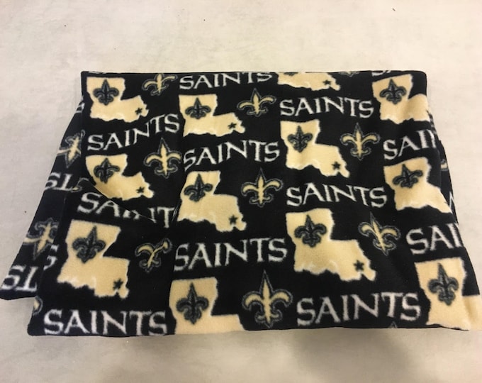 New Orleans Saints NFL Football sports warm cozy soft Fleece fabric