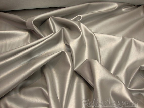 Upholstery Metallic Faux Leather Silver