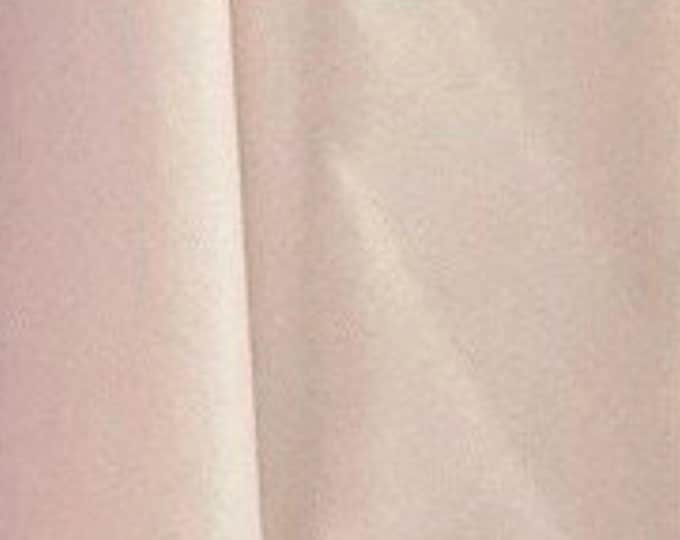 Pale pink interlock 2 way stretch lining fabric, 100% polyester, 60" wide