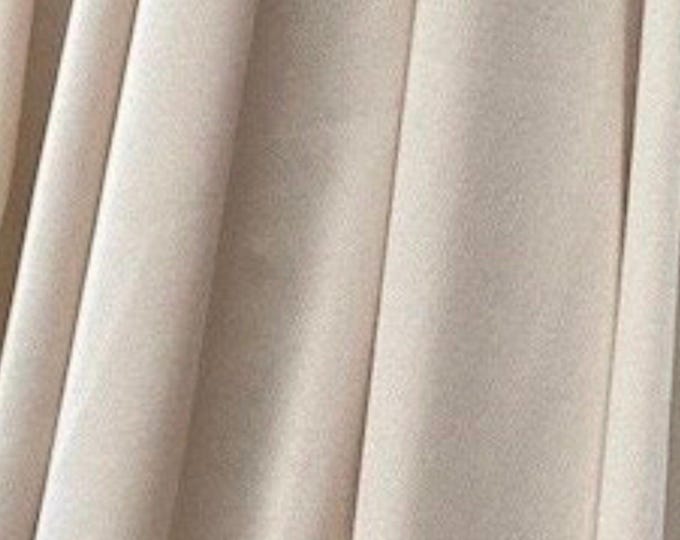 Champagne interlock 2 way stretch lining fabric 60" wide
