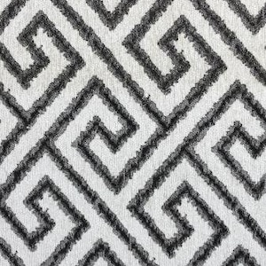 Adonis silver namaste chenille Upholstery Drapery fabric by the yard 54&quot; Wide