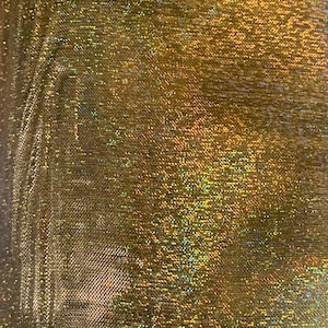 Rainbow gold sparkle Tissue Lame fabric 60” wide