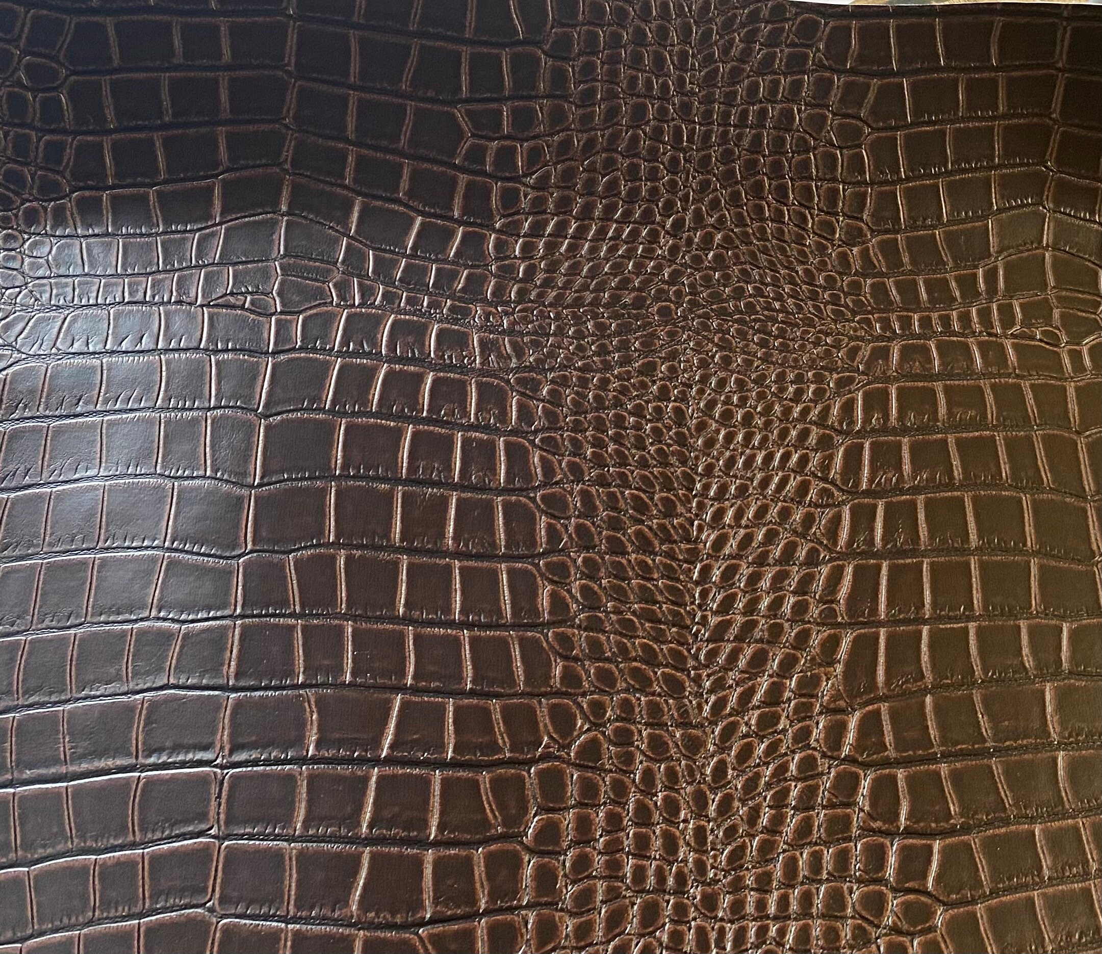 Imitation on sale crocodile leather