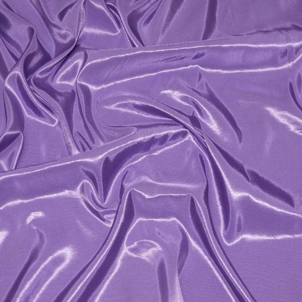 Taffeta lavender Dress Drapery Taffeta fabric  58” wide the Yard sewing