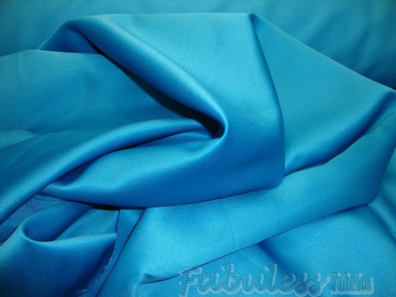 30 yards Ocean Lamour Dull Bridal Satin drapery dress fabric per yard
