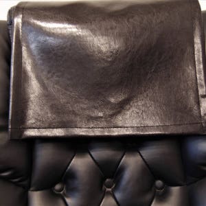 18x30 inch Houston faux leather vinyl Sofa, Love seat ,Theater Seat,Chair Caps, Headrest Pad, Recliner Head Cover Protector. 3 colors!