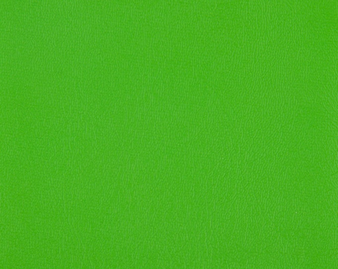Lime upholstery faux leather vinyl 54" Wide Sold BY THE YARD