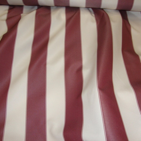 Burgundy irony Waterproof Outdoor Canvas fabric 60" 600 Denier wide per yard