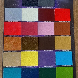 Faux vinyl Sparkle Glitter upholstery Fabric  54&quot; Width Sold By The Yard