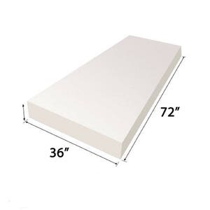 BazaarImports Foam Sheet 1/" X 18/" X 18/" Charcoal