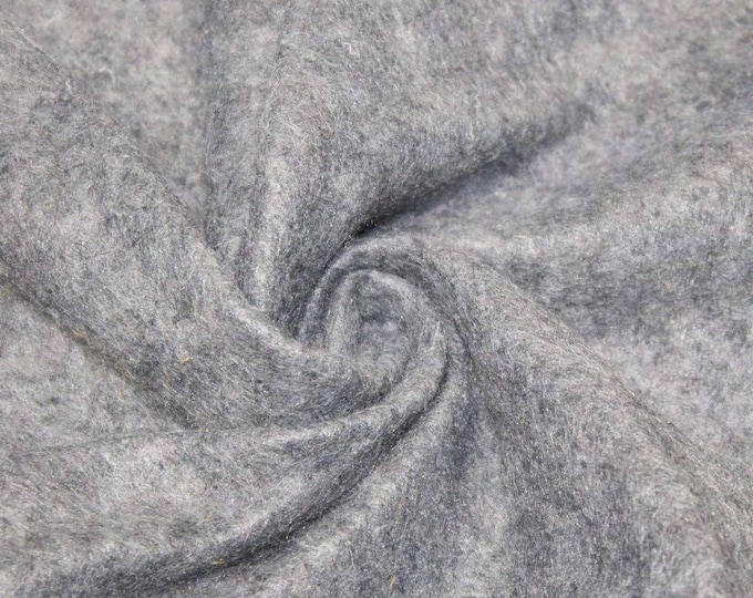 Heather Gray 72” Wide Felt Fabric by the Yard | Soft Craft Felt for Sewing, Costumes, DIY, Crafts & Decorations
