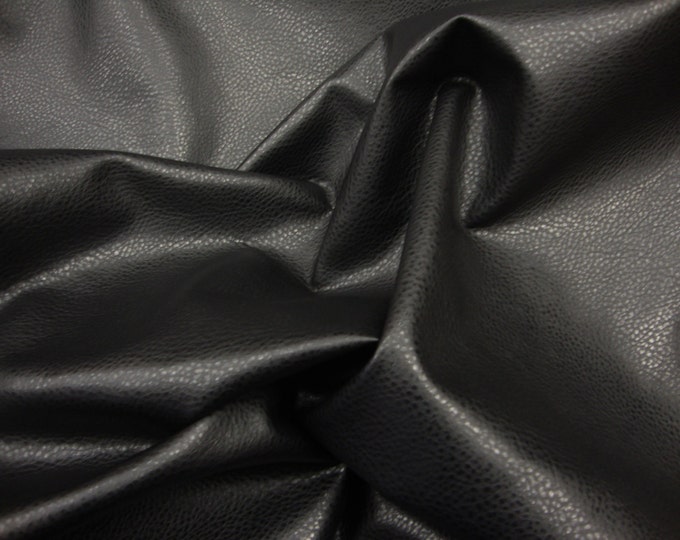 Vinyl Black Upholstery Ford faux Vinyl fabric per yard