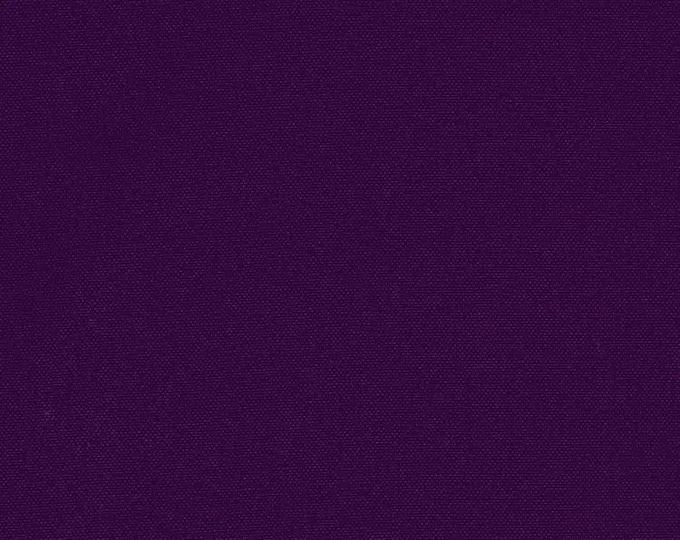 Plum Polyester poplin Fabric By The Yard 58"/60
