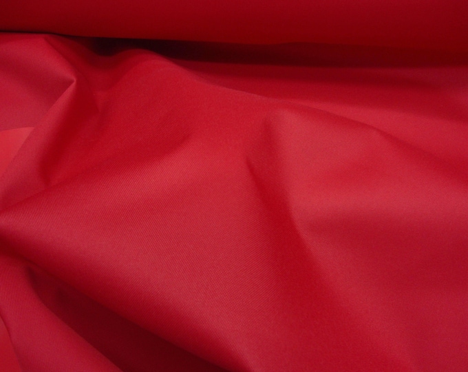 Red Waterproof outdoor fabric 60" wide sold by the yard