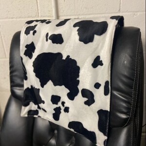 Cow print online chair cushions