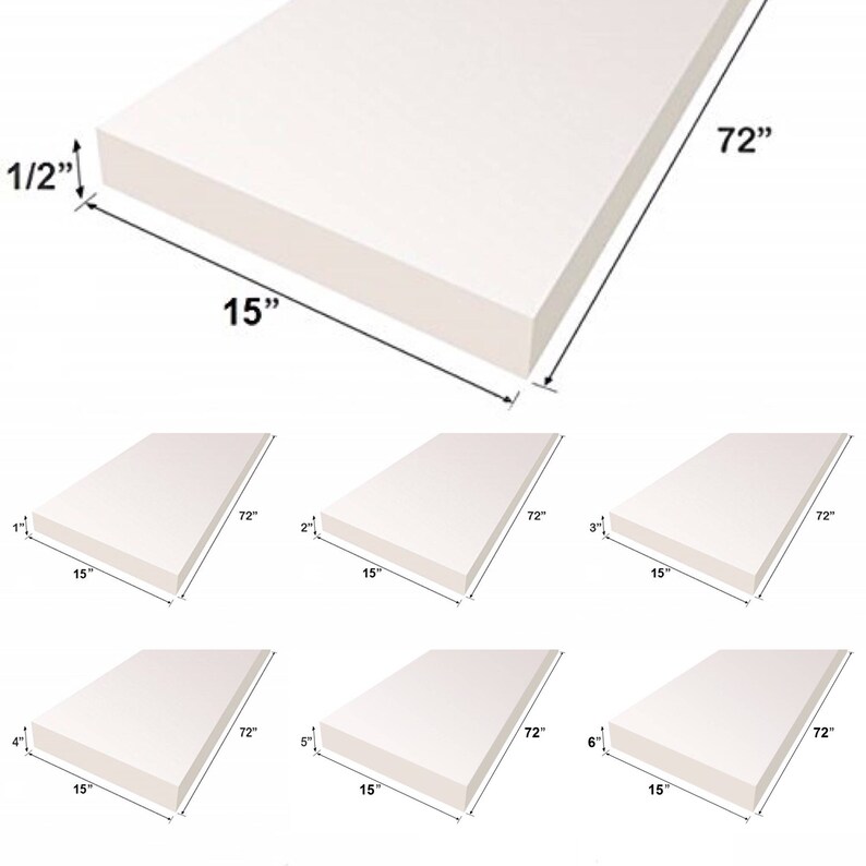 Foam Upholstery Medium Density Firm Foam Dinning Chair Cushion Etsy