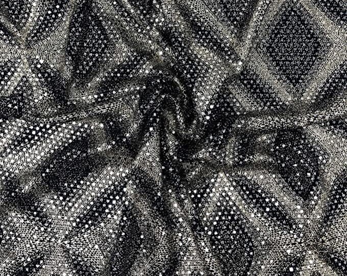 Gold Diamond Metallic Sequin Jersey  swimsuit