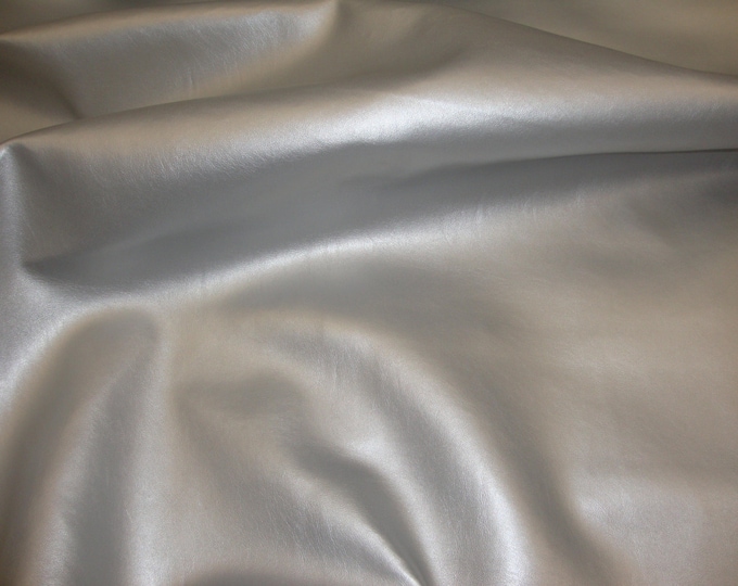 Marine Vinyl / contract/ metallic Marine /Indoor Outdoor / fabric per yard 54" wide- Silver