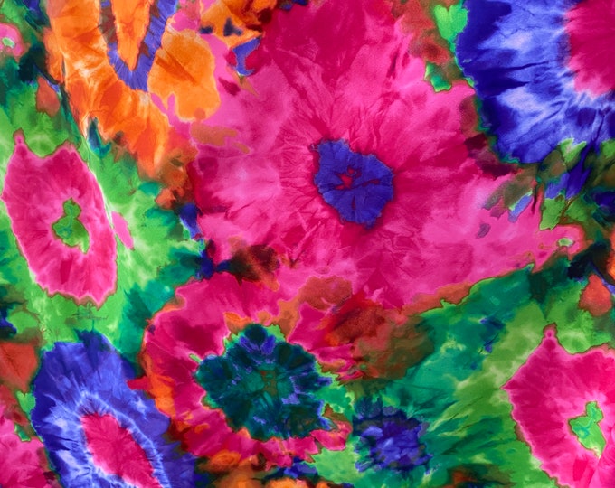 Purple/pink Lava Burst Spandex Fabric, Fashion Forward Design, Great for Dance Costumes and Stage Performance