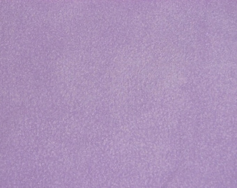 Lavender Solid Polar Fleece Fabric Sold By The Yard 60" Wide