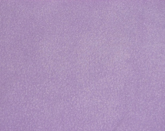 Lavender Solid Polar Fleece Fabric Sold By The Yard 60" Wide