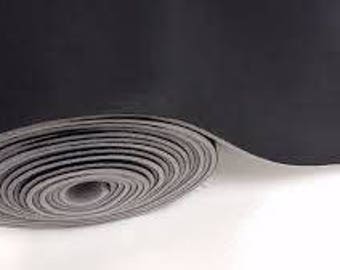 May include: A roll of black sound-dampening foam insulation material.