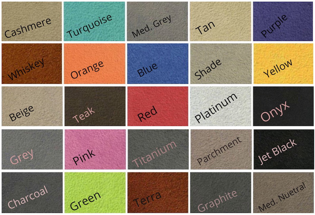 Suede Headliner Fabric with Foam Backing Material 36 Algeria