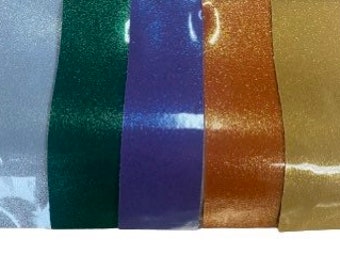 Glitter Sparkle Vinyl Fabric – Shiny, Durable, Easy to Clean – Sold by the Yard 54” wide