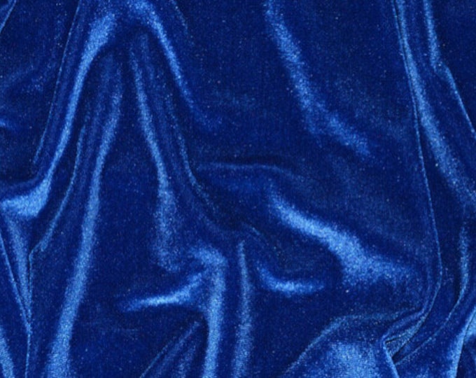 Royal Stretch Velvet Fabric By The Yard | 58’’ wide