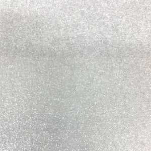 Vinyl Faux Fake Leather PU Sparkle Glitter Fabric - WHITE- 54&quot; Width Sold By The Yard