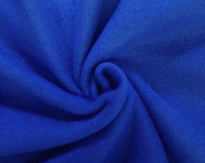 Royal Fleece Solid Polar Fleece Fabric Sold By The Yard 60" Wide  clothes quilts