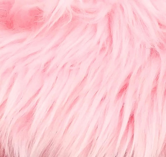 Light Pink Faux Fur, Faux Fur Fabrics