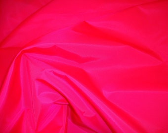 Hot Pink Packcloth 420 Denier Nylon Water Resistant 60" wide fabric per yard