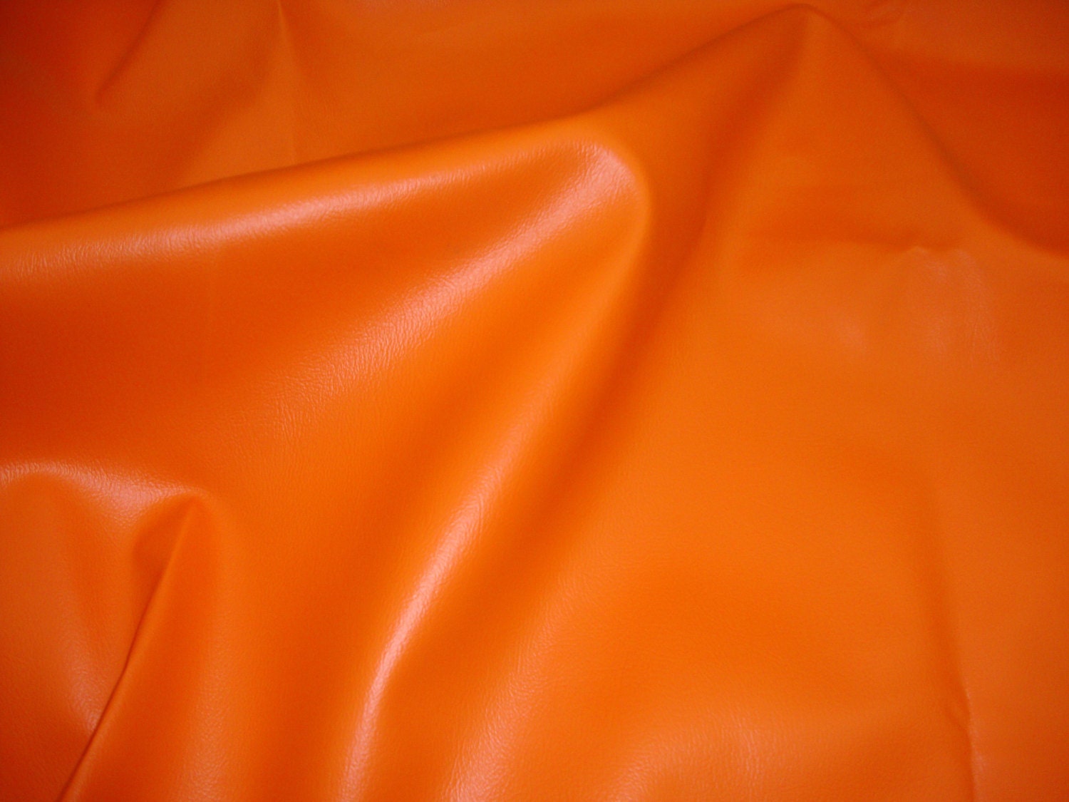 Vinyl Orange Upholstery Faux Leather Vinyl Fabric per Yard Etsy