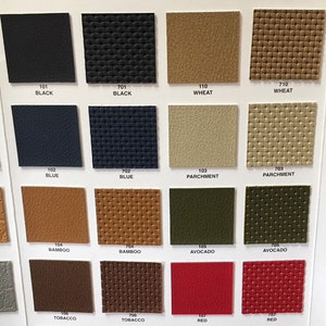 Faux leather upholstery marine automotive hospitality restoration  seats damage interior vinyl Diy projects Mercedes Benz 1972-1980