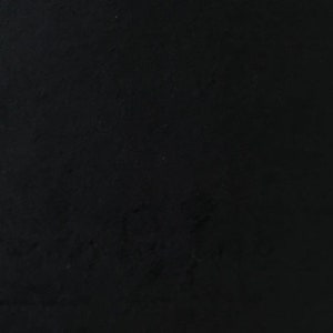 Black minky solid polyester Soft cuddle fabric by the yard 60” wide