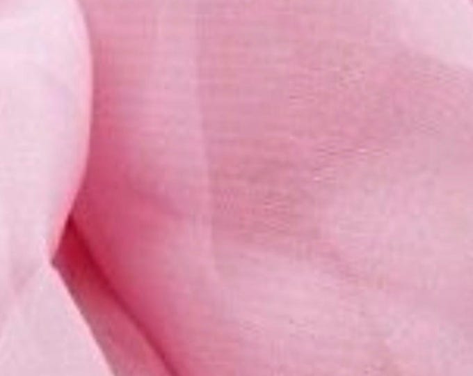 Pink Chiffon soft Sheer 60" Wide   Faric