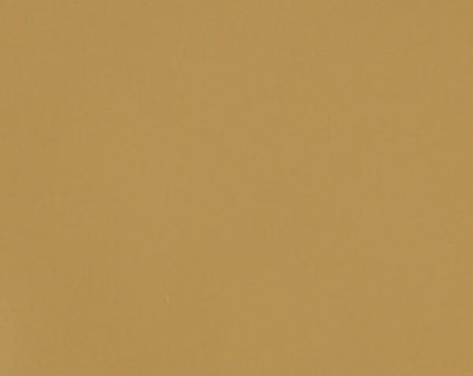Vinyl Faux leather  Khaki Soft Skin upholstery/clothing  fabric by the yard 54" Wide