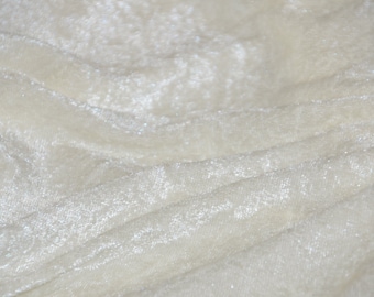 Glitterbug Crushed Panne Velvet Fabric