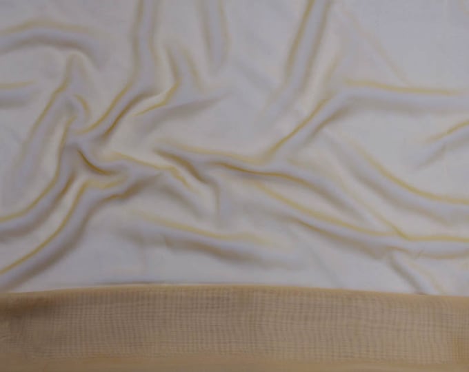 Khaki Chiffon soft Sheer  60" Wide Fabric By The yard HOME DECOR