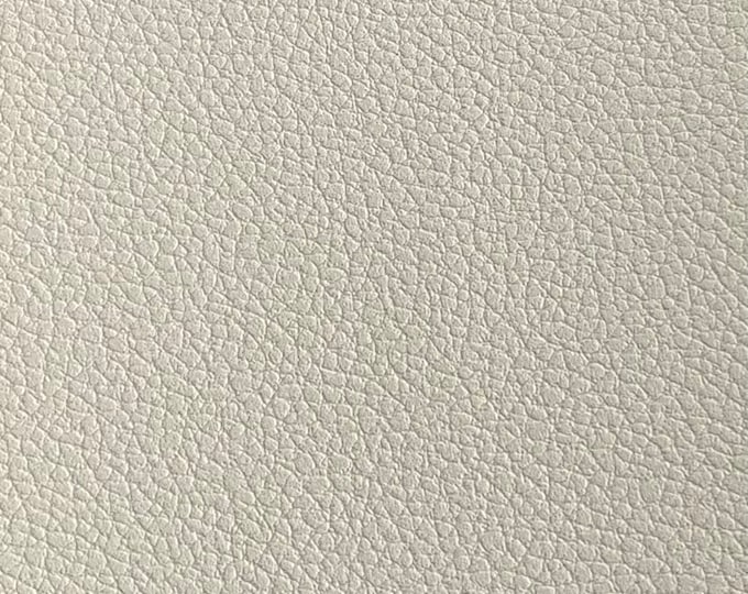 Silver Gray Palma premium automotive  upholstery faux leather vinyl 54" Wide Sold BY THE YARD