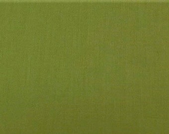 Avocado POLY-COTTON Broadcloth 58" wide  dresses, blouses, uniforms, shirts, Clothing
