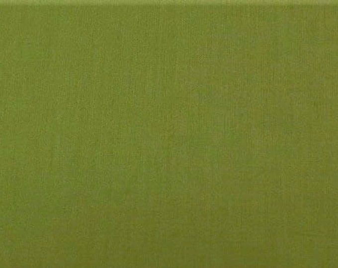 Avocado POLY-COTTON Broadcloth 58" wide  dresses, blouses, uniforms, shirts, Clothing